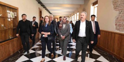 Sanat Melikgazi Kayseri Kent Konseyi’ni ağırladı