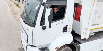 Başiskele’de elektrikli çöp kamyonu dönemi başlıyor