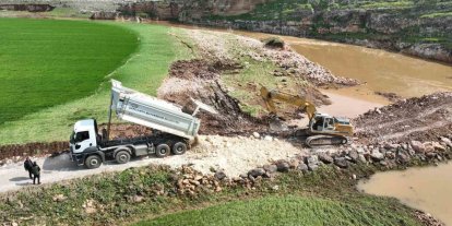 Şanlıurfa’da selin neden olduğu hasar gideriliyor