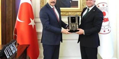 Erzurum Baro Başkanı Öner’den Bakan Çiftçi’ye ziyaret