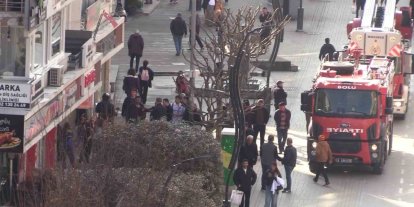 Bolu’da yanık kokusu itfaiye ekiplerini harekete geçirdi