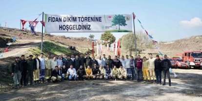 Milas’ta yanan sahalar fidanlarla canlanıyor