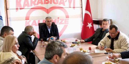 Karabiga’da 7 Yıllık Hizmetler İstişare Toplantısında Anlatıldı