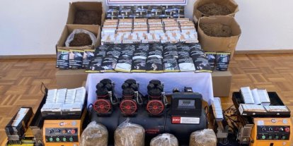 Kumluca’da 150 kilo kıyılmış tütün ele geçirildi