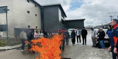 Elazığ’da afet ve yangın farkındalık eğitimi