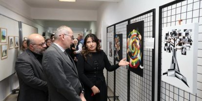 Sinop’un hafızası tuvale yansıdı