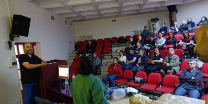 Aydın Devlet Hastanesi’nde personele acil durum ve afet eğitimi verildi