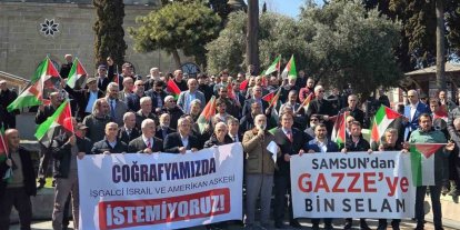 Samsun’dan Gazze’ye bin selam