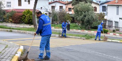 Aydın Büyükşehir Belediyesi’nin kent genelindeki çalışmaları sürüyor