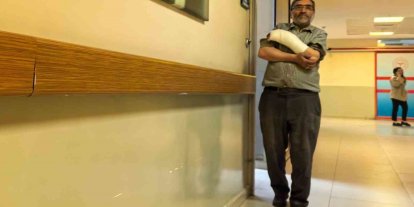 Bursa’da elini makineye kaptıran iş yeri sahibi yaralandı