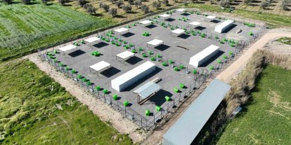 Edremit’te can dostlar için doğal yaşam alanı açılıyor