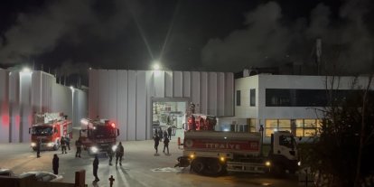 Çerkezköy OSB’de fabrika yangını kontrol altına alındı