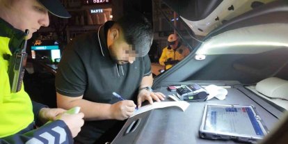 Mersin’den Kadıköy’e geldi, egzozdan ceza yedi