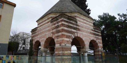 641 yıllık türbede Selçuklu, Osmanlı ve Bizans izleri bir arada