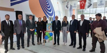 Hatay’da küçük ressamlar tuvallerinde suyu anlattı