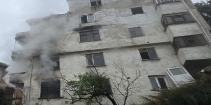 Mudanya’da apartmanda yangın paniği