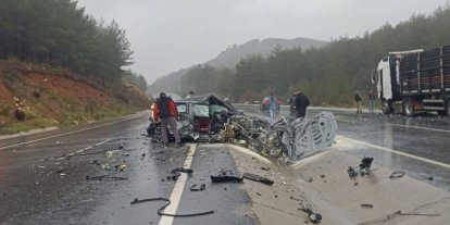 Yatağan-Milas Karayolu’nda kaza: 3 yaralı