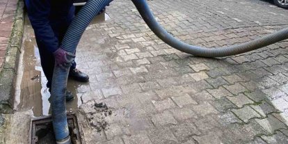 MUSKİ ekipleri yağmur mesaisinde