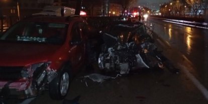 Bursa’da zincirleme kaza: 3 yaralı