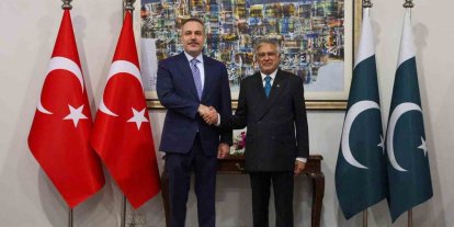 Dışişleri Bakanı Fidan, Pakistanlı mevkidaşı Dar ile görüştü