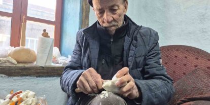 Yarım asırlık lületaşı ustası emekli oldu ama mesleğinden kopamadı