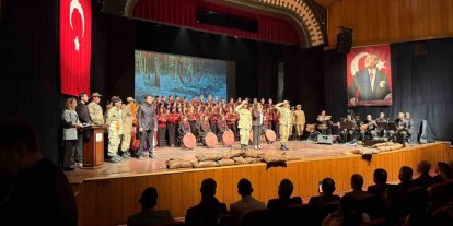 111 genç yürekten dev Çanakkale Oratoryosu