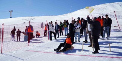 Erciyes, Geleneksel Kızak Türkiye Şampiyonası’na ev sahipliği yaptı