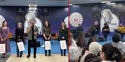 Kars’ta Gençler Sahnede Yeteneklerini Sergiledi