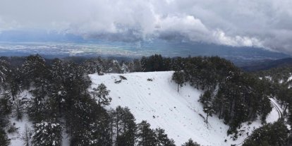 Aydın’a bahar ayında kış sürprizi