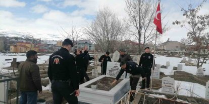 Kahraman şehitlerimizin aziz hatırasına sahip çıktılar