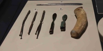 Denizli’de Antik Tıp Aletleri Sergisi yoğun ilgi gördü