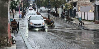 Tekirdağ’da sağanak yağış
