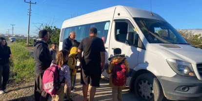 Traktör kasalarında eğitim yolculuğunda mutlu son