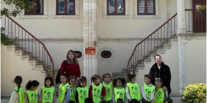 Sinop’ta minikler kütüphanede