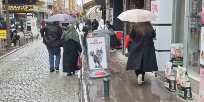 Eskişehir’de sağanak yağış etkili oldu