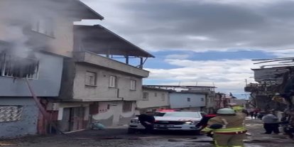 Kahramanmaraş’ta ev yangını: 1 yaralı