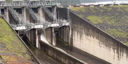 Yuvacık Barajı yüzde 93 doldu, kapaklar açıldı