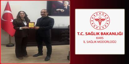 Kars’ta görev değişimi, Ece Demirbaş’a teşekkür plaketi verildi