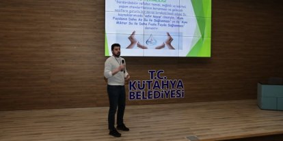 Kütahya Belediyesi personeline "Sıfır Atık" eğitimi