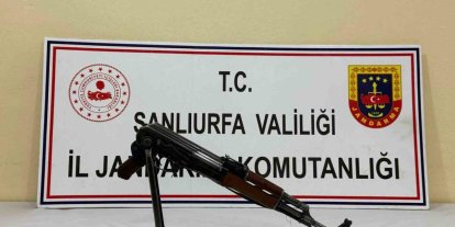 Viranşehir’de uzun namlulu silah ele geçirildi