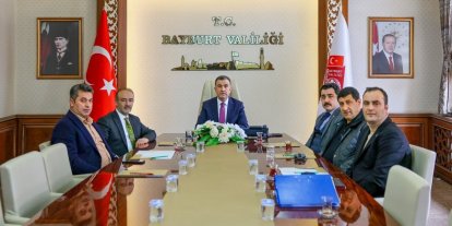 Bayburt’ta sanayi yatırımları değerlendirildi