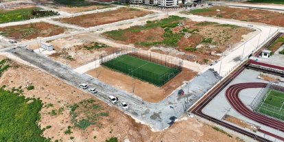 Dağeteği’ne modern yol çalışması