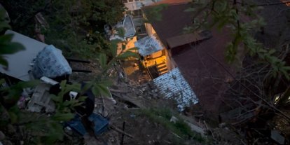 Sarıyer’de toprak kayması sonucu 6 binaya tahliye kararı verildi: Bina sakinleri belediyeye isyan etti