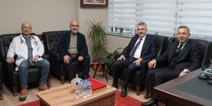 Trabzon Valisi Şahin’den Özel İmperial Hastanesi’ne ziyaret