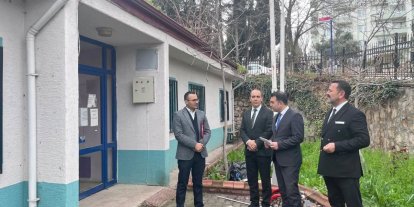 ŞÖNİM binasındaki çalışmalar yerinde incelendi