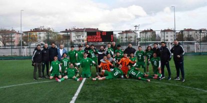 Kayseri U18 Ligi Play-Off: Kayseri Şekerspor: 2 - Kalespor: 0