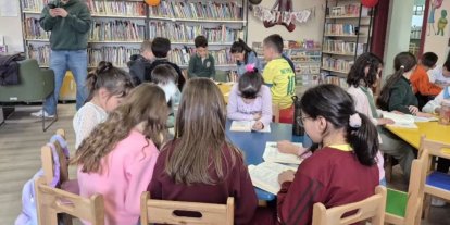 Bayburt’ta öğrenciler Kütüphaneler Haftası’nda kitapla buluştu