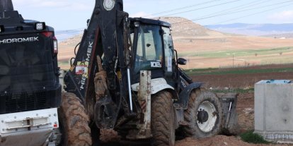 Gergeme Mahallesi’nde yol yapım çalışmaları sürüyor
