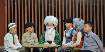 Alkışlar minik oyuncular için yükseldi