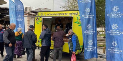 Aydın Büyükşehir Belediyesi’nin çorba ikramı beğeni topluyor